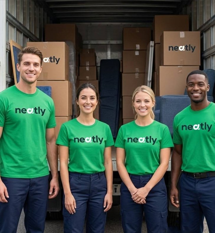 Neatly Moving crew ready for your move